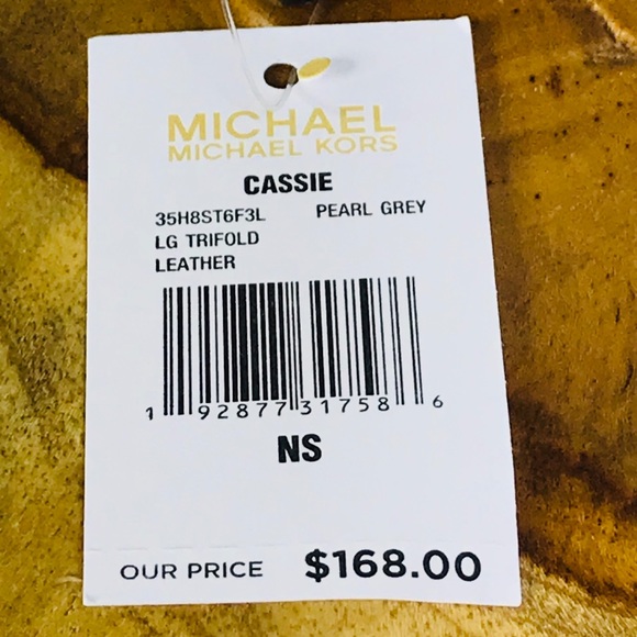 Michael Kors Cassie Large Trifold Wallet - Picture 8 of 8